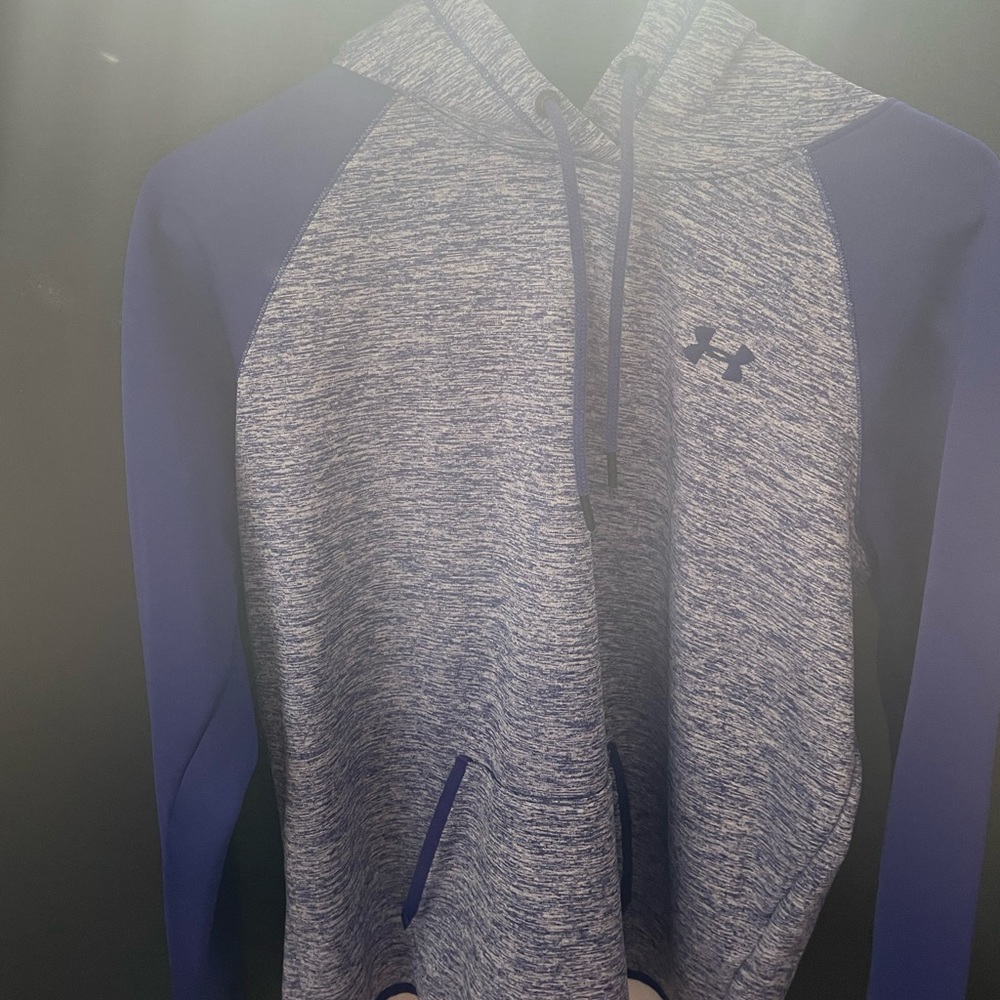 Under Armour Gray and Purple Hoodie